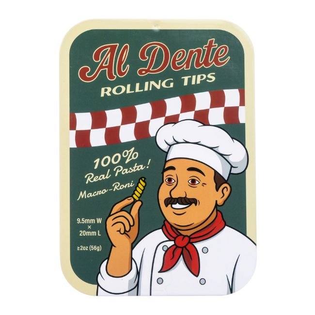 AL DENTE ROLLING TIPS (9.5MM X 20MM) 2OZ 56GM TIN - Image 2
