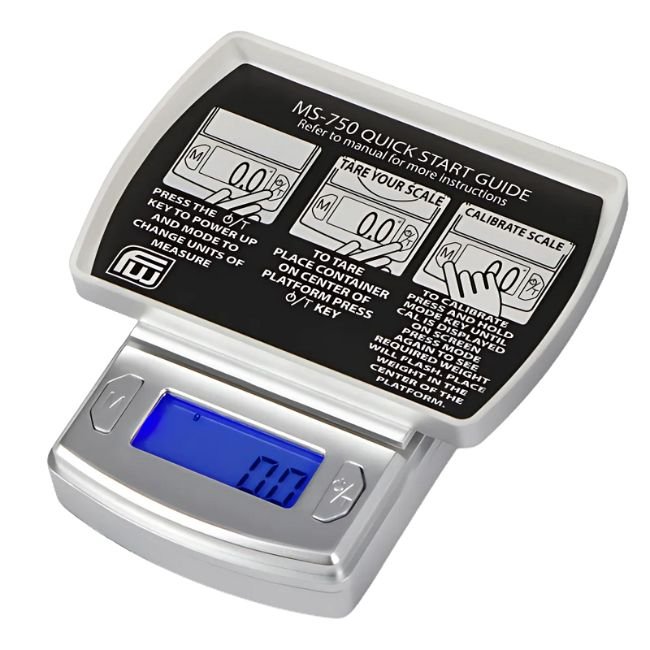 AWS MS750 DIGITAL POCKET SCALE 600 X 0.1G - Image 2