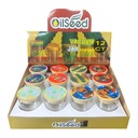 OILSEED VACUUM GLASS JAR (55 X 65MM) 12CT/ DISPLAY - Image 2