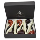 FENG SHUN PREMIUM WOOD DESIGN HEAVU DUTY TOBACCO PIPE 6CT DISPLAY - Image 2