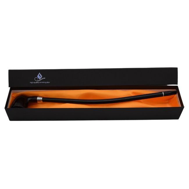 FENG SHUN COATED LONG SHERLOCK DESIGN PREMIUM QUALITY SMOKING PIPE - Image 2