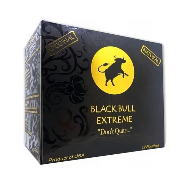 BLACK BULL EXTREME "DON'T QUIT' MALE ENHANCEMENT HONEY 12 SACHETS PER BOX - Image 2