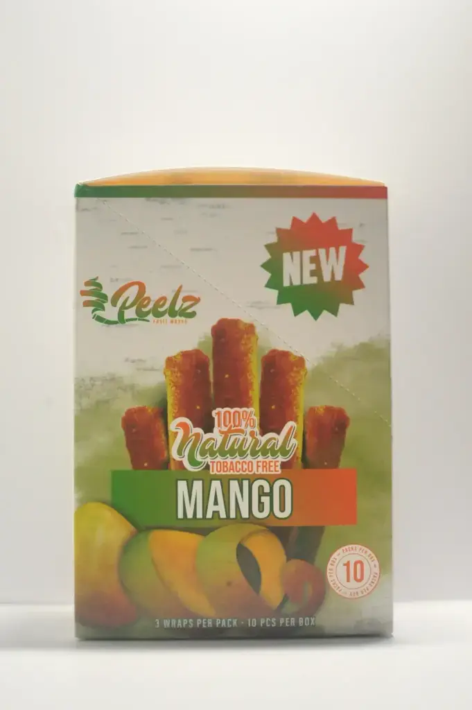 [PEELZ-MNG] Peelz Fruit Wraps — 3-Wrap Pack (10 packs per box) (Mango).webp
