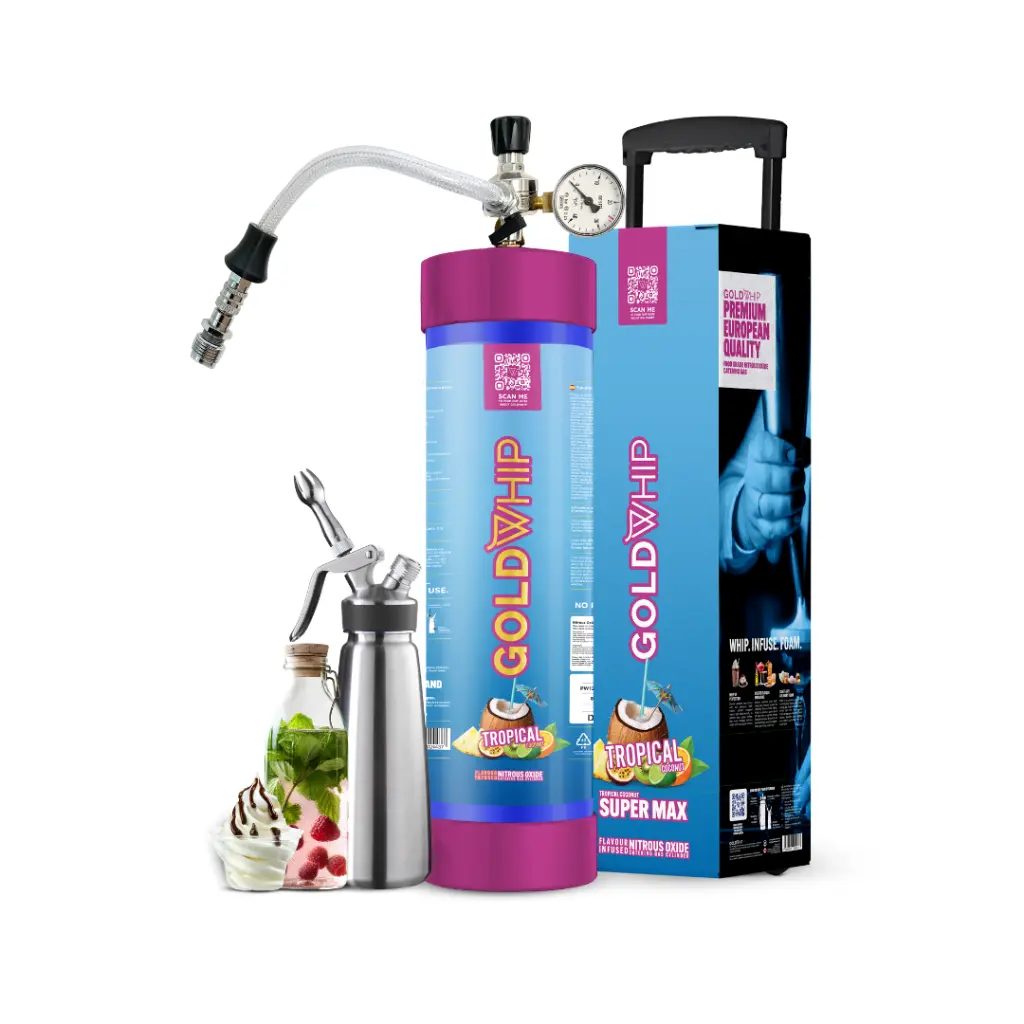 GoldWhip - N2O - Super Max 4000 - Tropical Coconut1.webp