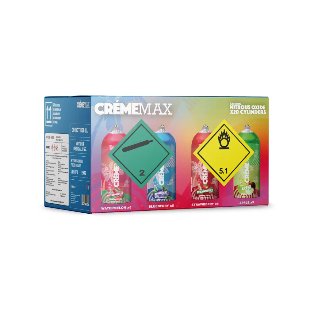 CremeMax - N2O - Mini 200 - Mixed Fruit (Mixed Case)2.webp