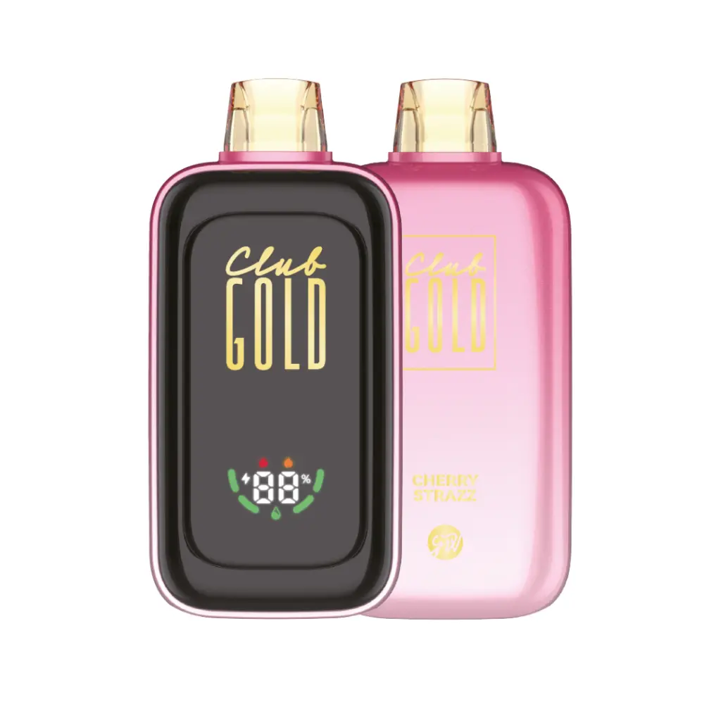 GWV - Club Gold - Vape - 30k 22ml 5% - Cherry strazz2.webp