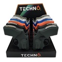 TECHNO METAL REVOLVER TORCH LIGHTER 12CT/ DISPLAY - Image 2