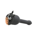 4'' SILICONE CAT DESIGN HAND PIPE - Image 2