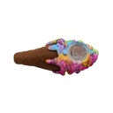 5" SILICONE ICE CREAM CONE DESIGN HAND PIPE - Image 2