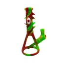 8" SILICONE EYE DESIGN FANCY WATER PIPE - Image 2