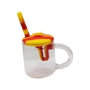 5'' SILICONE GLASS CUP WATER PIPE - Image 2