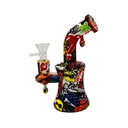 7" SILICONE CHARACTER DESIGN WATER PIPE - Image 2