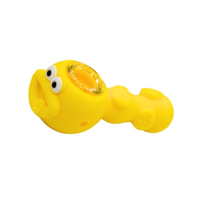 4.5'' FANCY SILICONE HAND PIPE - Image 2