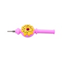 6.5'' DONUT DESIGN SILICONE NECTOR COLLECTOR - Image 2