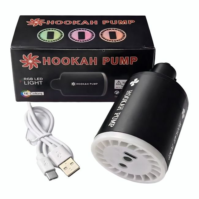 RGB LED LIGHT HOOKAH PUMP