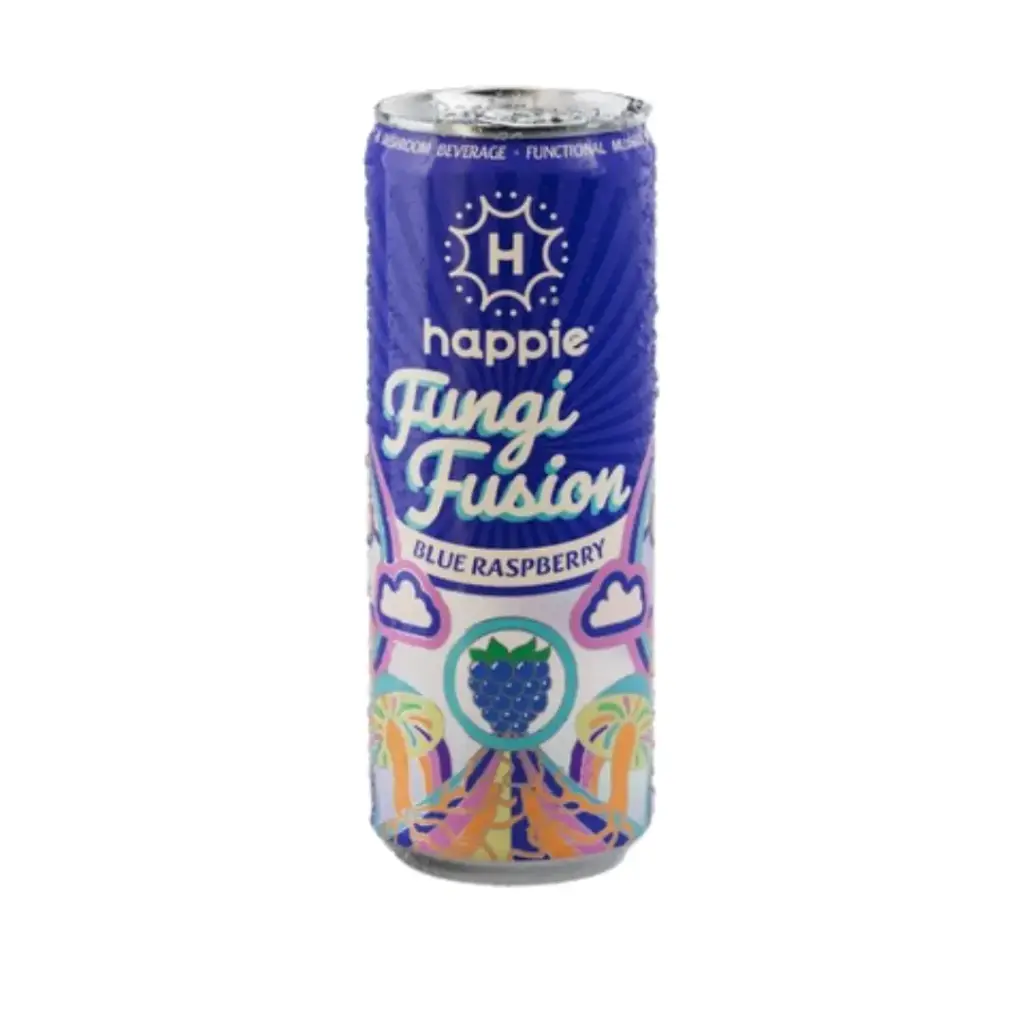 Happie Fungi Fusion Blue Raspberry - 24 Pack