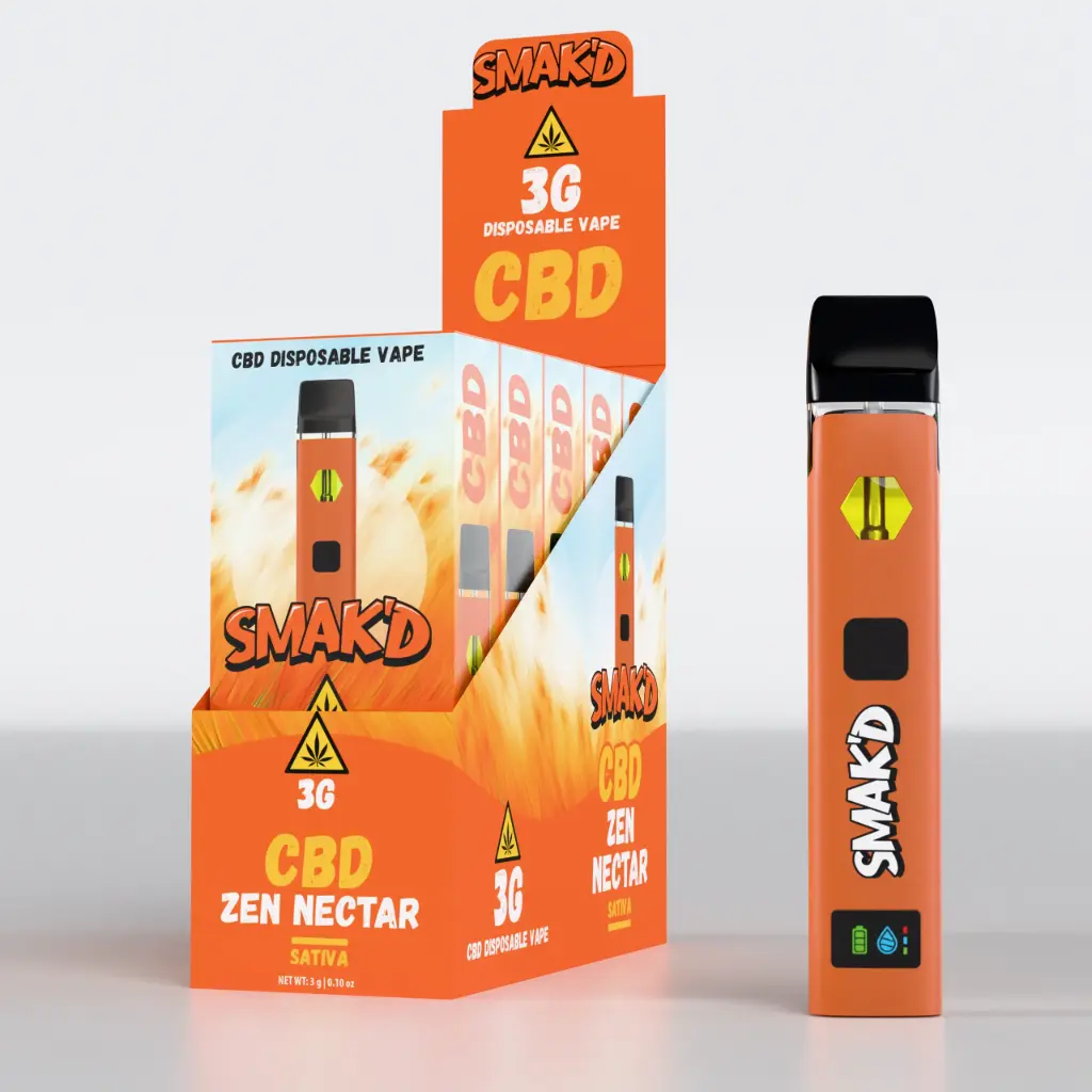 SMAK'D - 3G CBD DISPOSABLE 