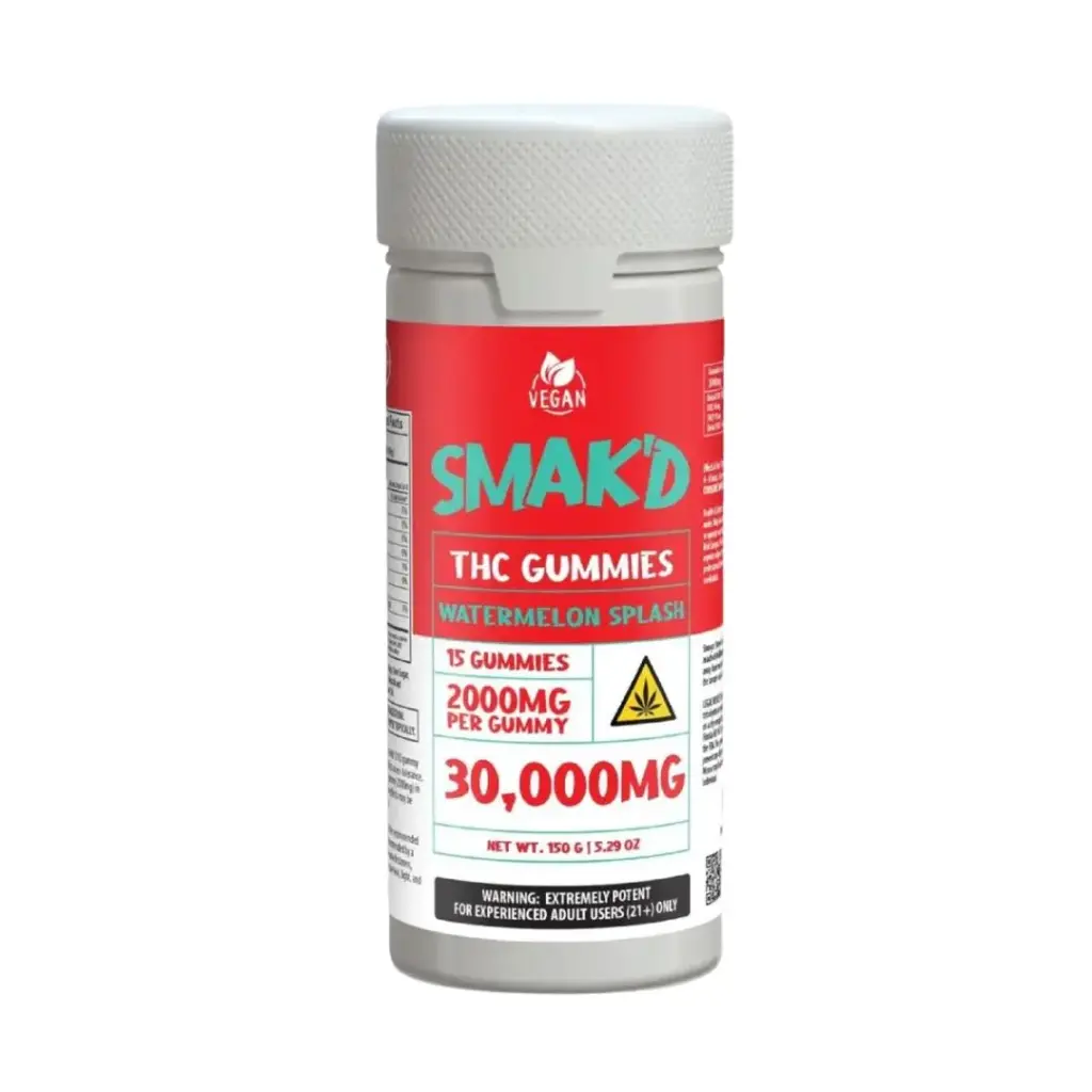 SMAK'D  - THC 30,000MG GUMMIES