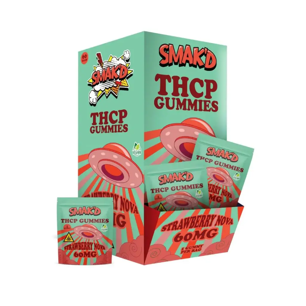 SMAK'D - THCP Infused Gummies 60mg
