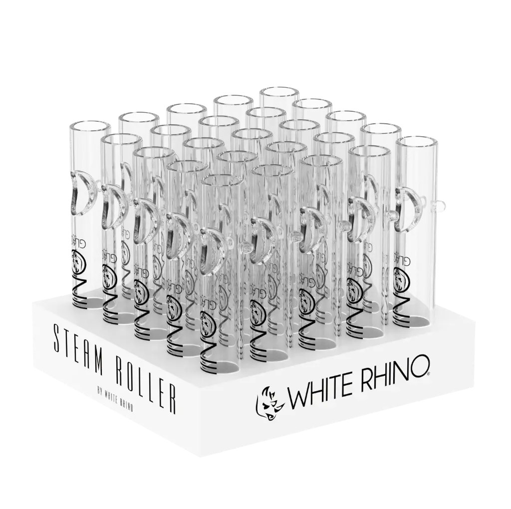 WHITE RHINO- STEAM ROLLER - 25 COUNT DISPLAY