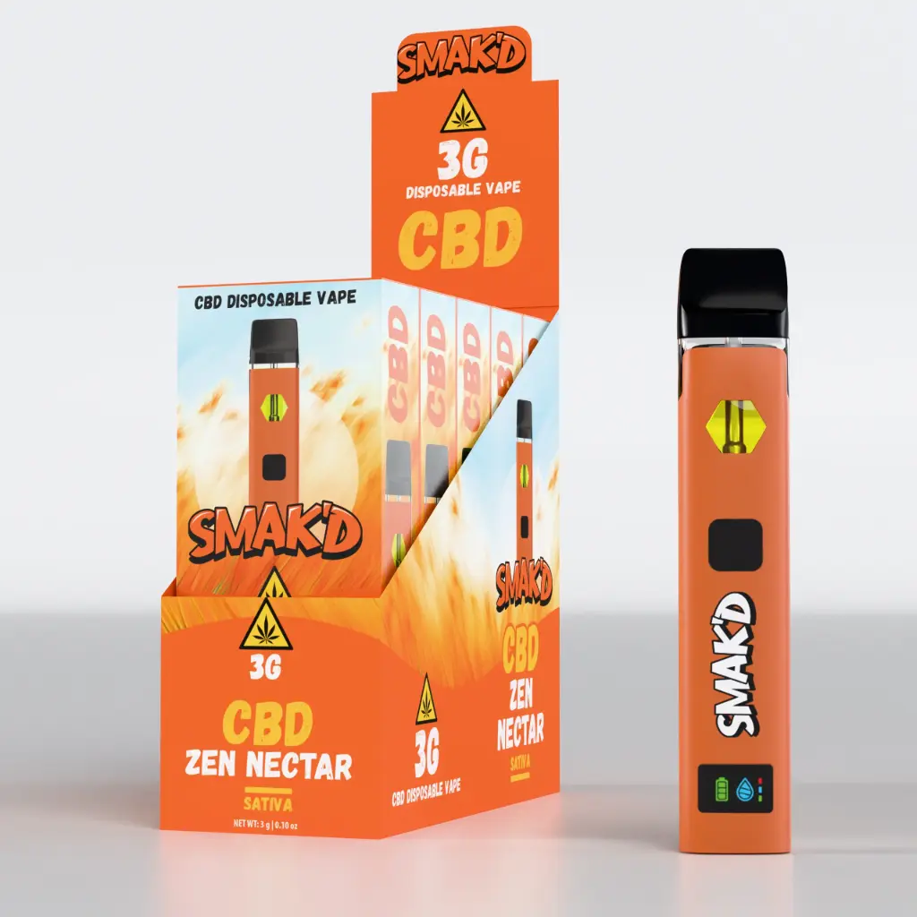 SMAK'D - 3G CBD DISPOSABLE 