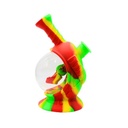7'' SILICONE MIX COLOR FANCY WATER PIPE