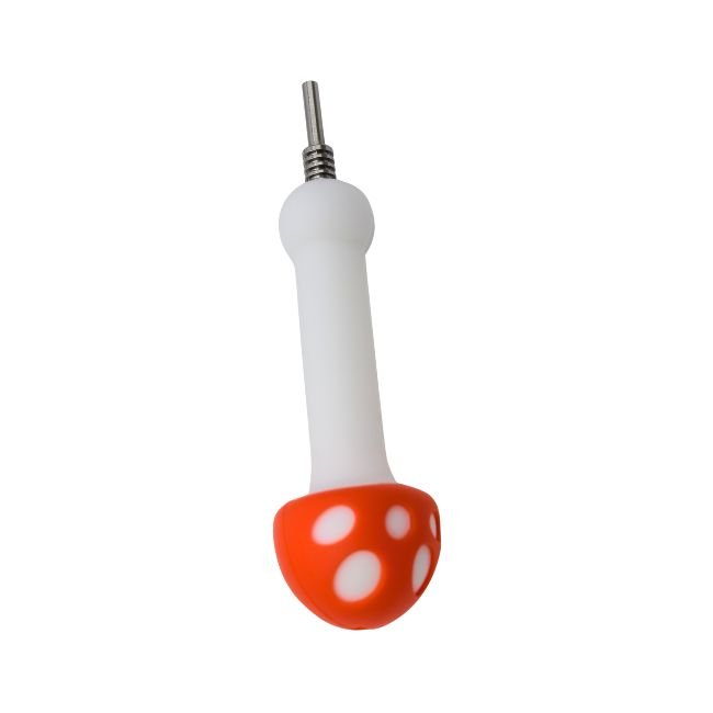 4'' MUSHROOM SILICONE HAND PIPE