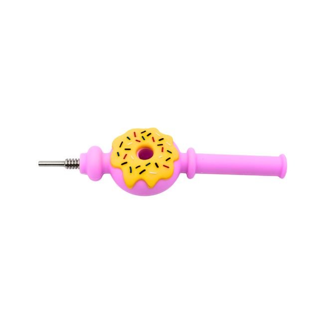 6.5'' DONUT DESIGN SILICONE NECTOR COLLECTOR
