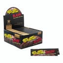 RAW BLACK X GARY PAYTON ORGANIC HEMP KING SIZE SLIM PAPER 32 LEAVES PER PACK 50CT/ BOX