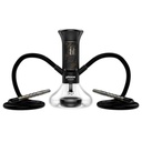 PLOOX X HOOKAH BY LUXPODZ DUO MODE PORTABLE LED LIGHT WITH REMOTE AND FRAME GLASS
