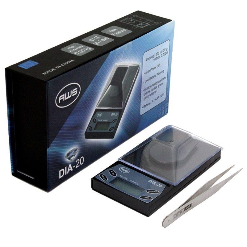 AWS  DIGITAL SCALE  DIA -20 X 0.001GRAM
