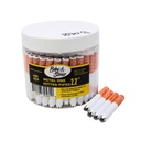 BABY STONER 2.2'' METAL ONE HITTER CIGARETTE PIPES 100CT/ JAR
