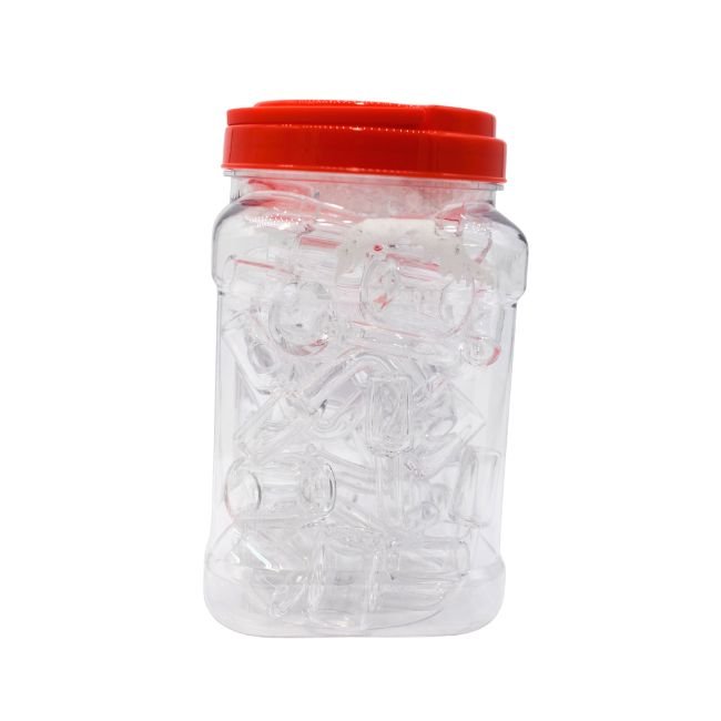 14MM FLAT TOP QURTZ BANGER 20CT JAR