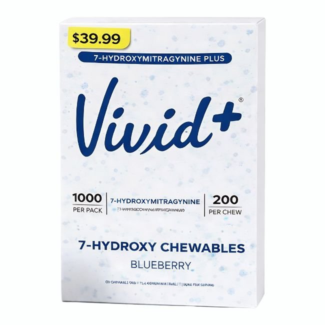 VIVID+ 7-HYDROXY 200MG PER TABLET 5CT/10PK (PRE PRICED $39.99)