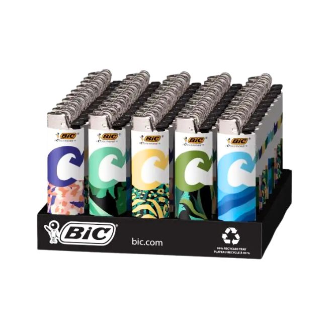 BIC DESIGN LIGHTER 50CT DISPLAY