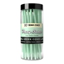 BLAZY SUSAN 98MM GREEN CONES 50CT JAR