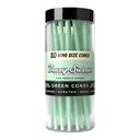 BLAZY SUSAN KING SIZE GREEN CONES 50CT JAR