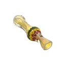 4" RASTA COLOR CHILLUM