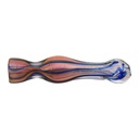 3.5" GOLD BOTTOM TWISTED CHILLUM