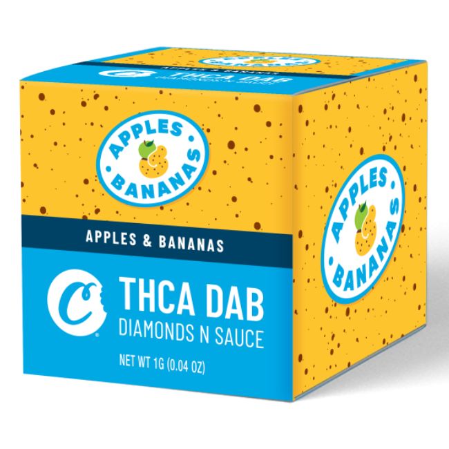 COOKIES THCA DIAMONDS N SAUCE 1GM DABS 10CT/ BOX