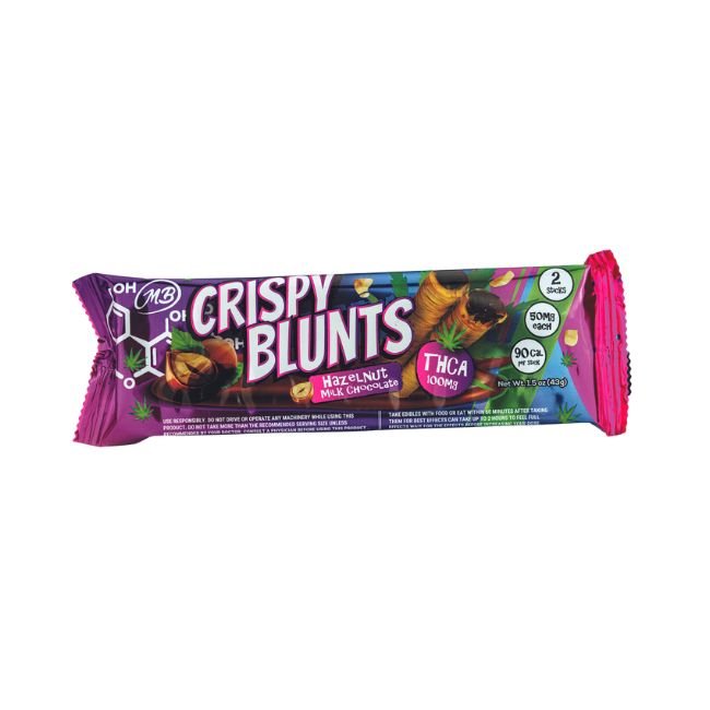 CRISPY BLUNTS THCA 100MG 10CT/ BOX