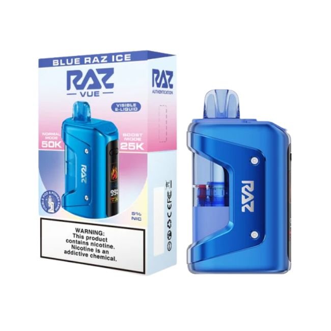RAZ VUE 5% DISPOSABLE KIT (65ML) 50K PUFFS 5CT/ BOX