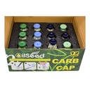 OILSEED SLIME FANCY HEAVY DUTY CARB CAP 12CT/ DISPLAY