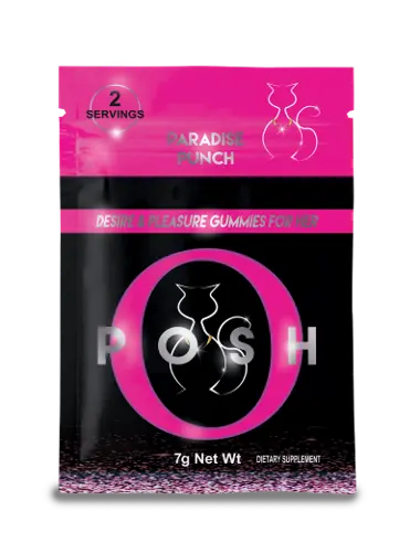 CSP – Posh Female Enhancement Gummies – Paradise Punch – Box 24ct
