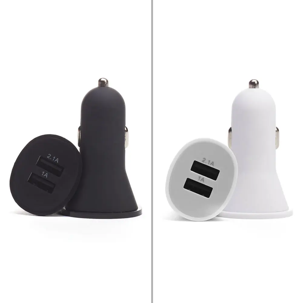 Emobii- Charge Maxx Car Charger – Black & White – Box of 8 Units