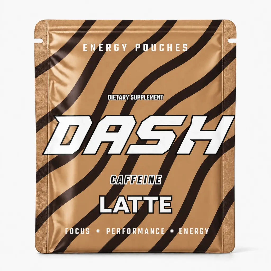 DASH Caffeine Pouches – Latte – Mini Pack