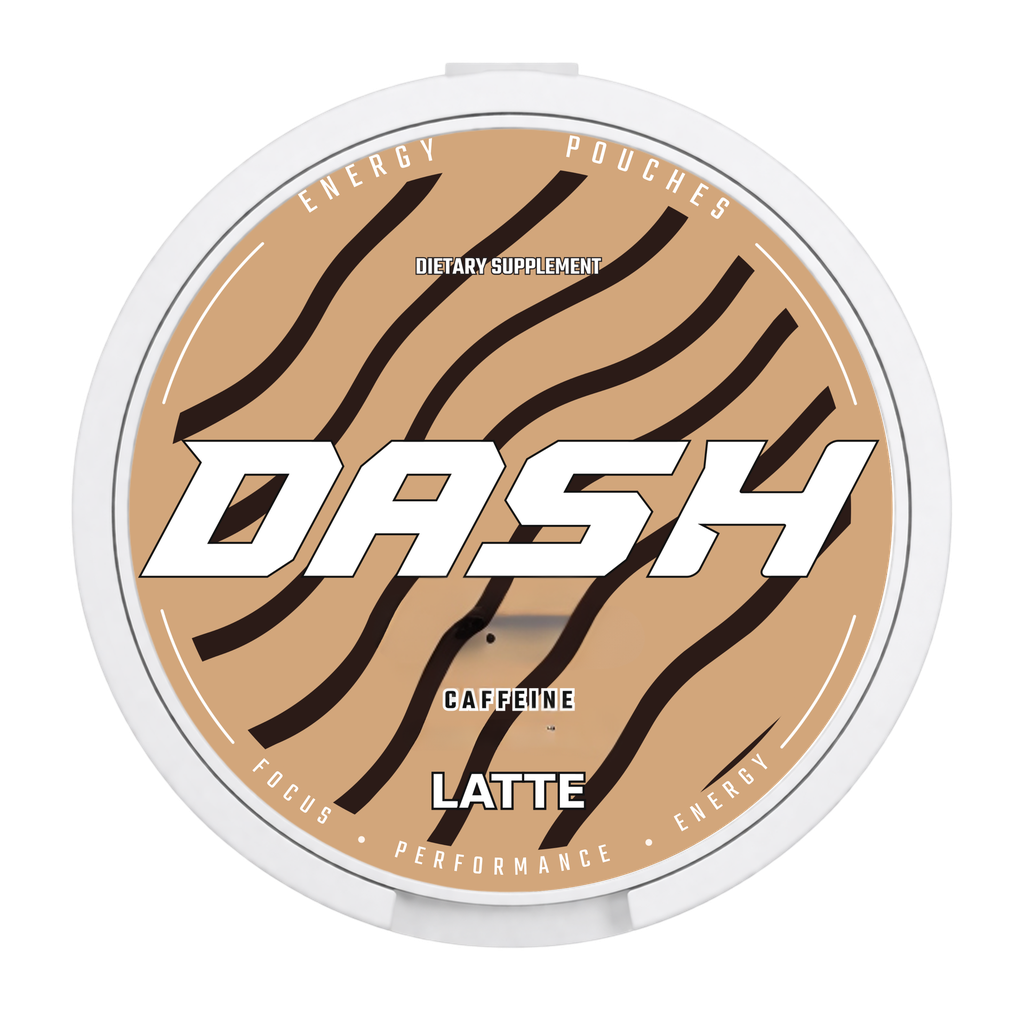 DASH Caffeine Pouches – Latte – Standard Can