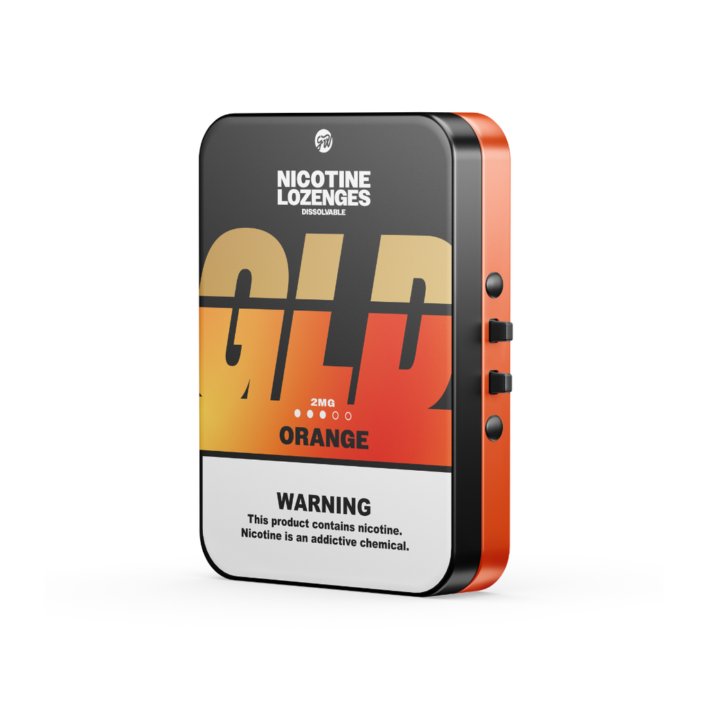 GWV - GLD - Nicotine Lozenges - 2mg - Orange