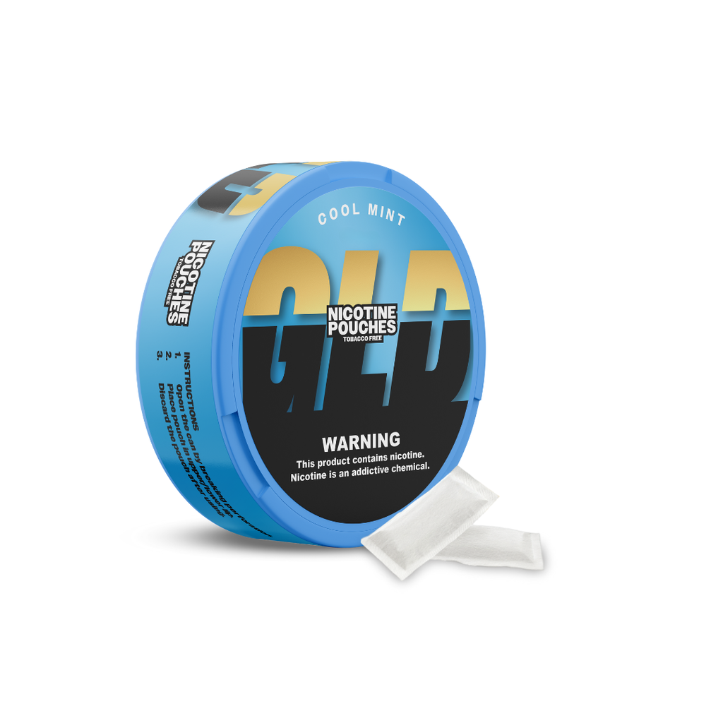 GLD - Nicotine Pouches - 3mg - Cool Mint