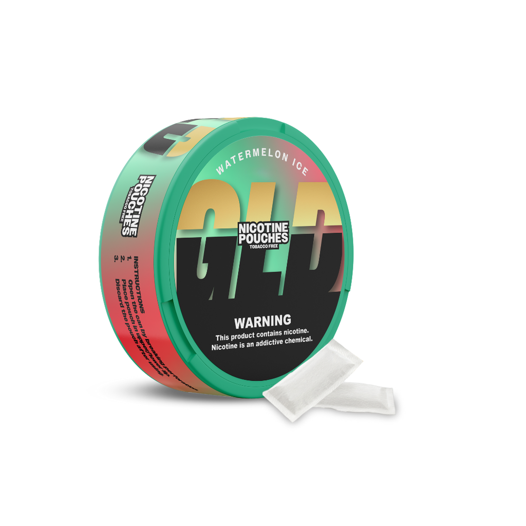 GLD - Nicotine Pouches - 6mg - Watermelon Ice